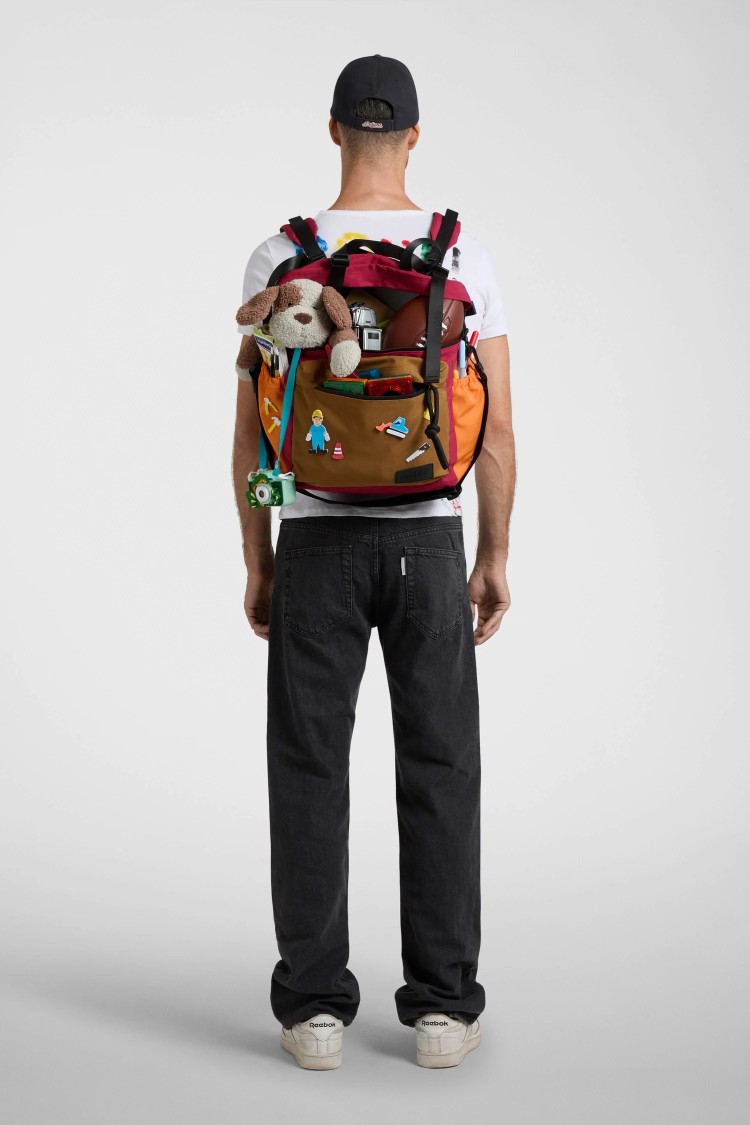 Done Multicolored East West M Backpack