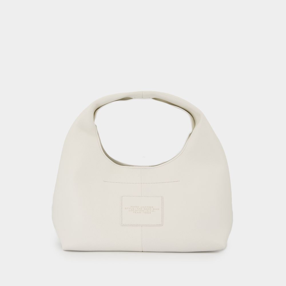 Marc Jacobs The Sack Shoulder Bag - Leather - White In White