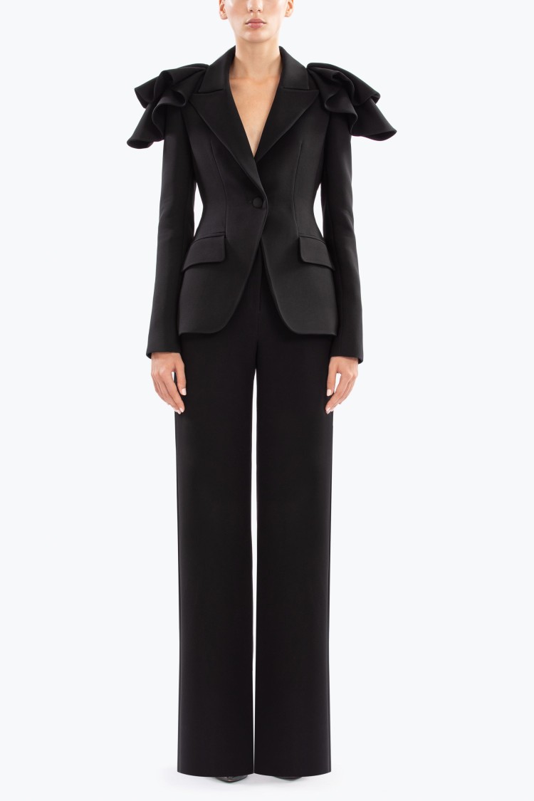Saiid Kobeisy Tailored Pants In Black