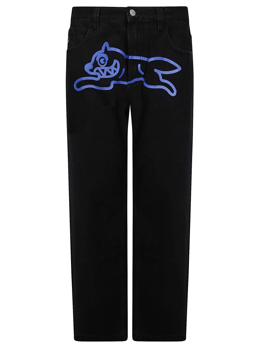 Icecream Running Dog Double Scoop Jeans In Black
