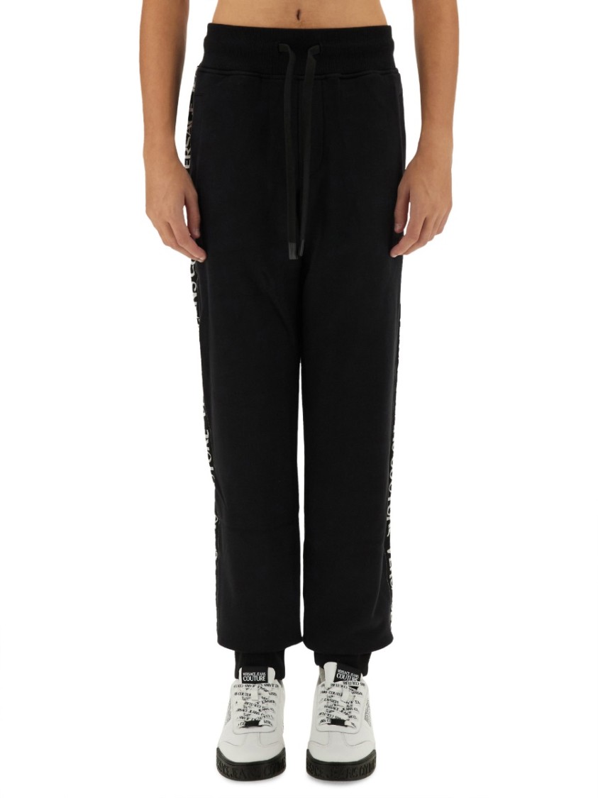VERSACE JEANS COUTURE VERSACE JEANS COUTURE JOGGING PANTS WITH LOGO