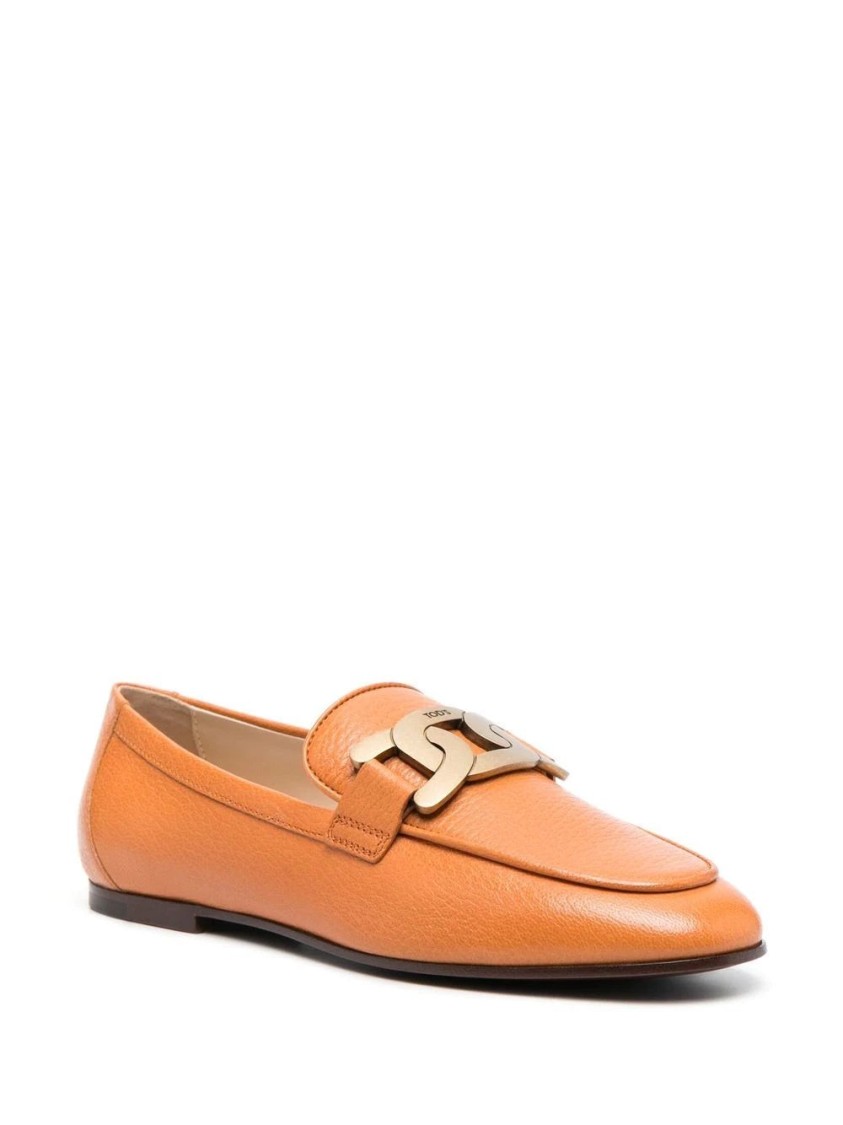 Tod's Cuoio Leg.79a Mocassisns In Brown