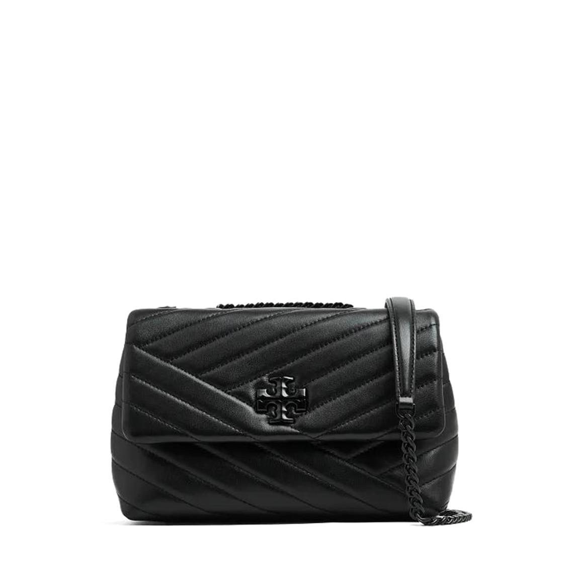 Tory Burch Chevron Pattern Shoulder Bag With Chain Strap