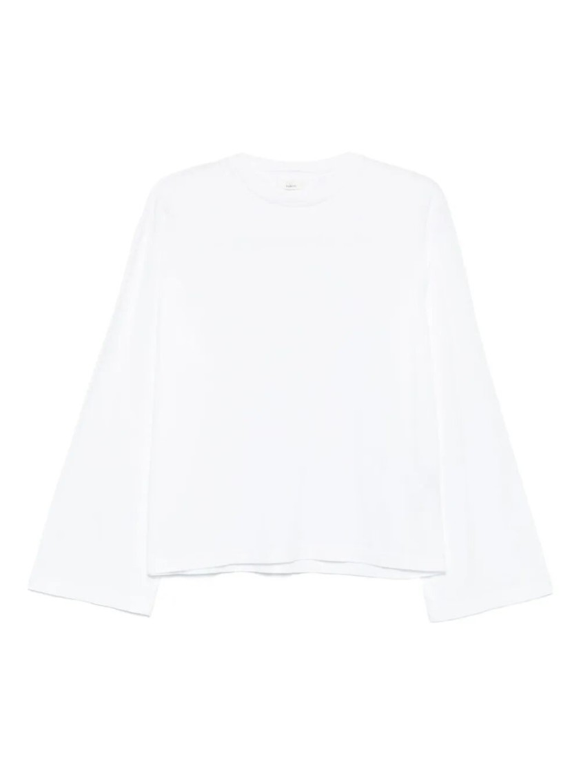 Haikure Long-sleeve Top In White