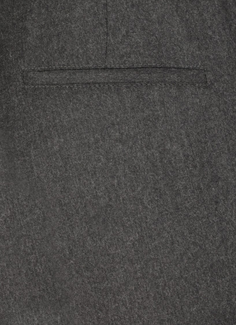 Brunello Cucinelli Man Pants Grey Size 42 Virgin Wool In Gray