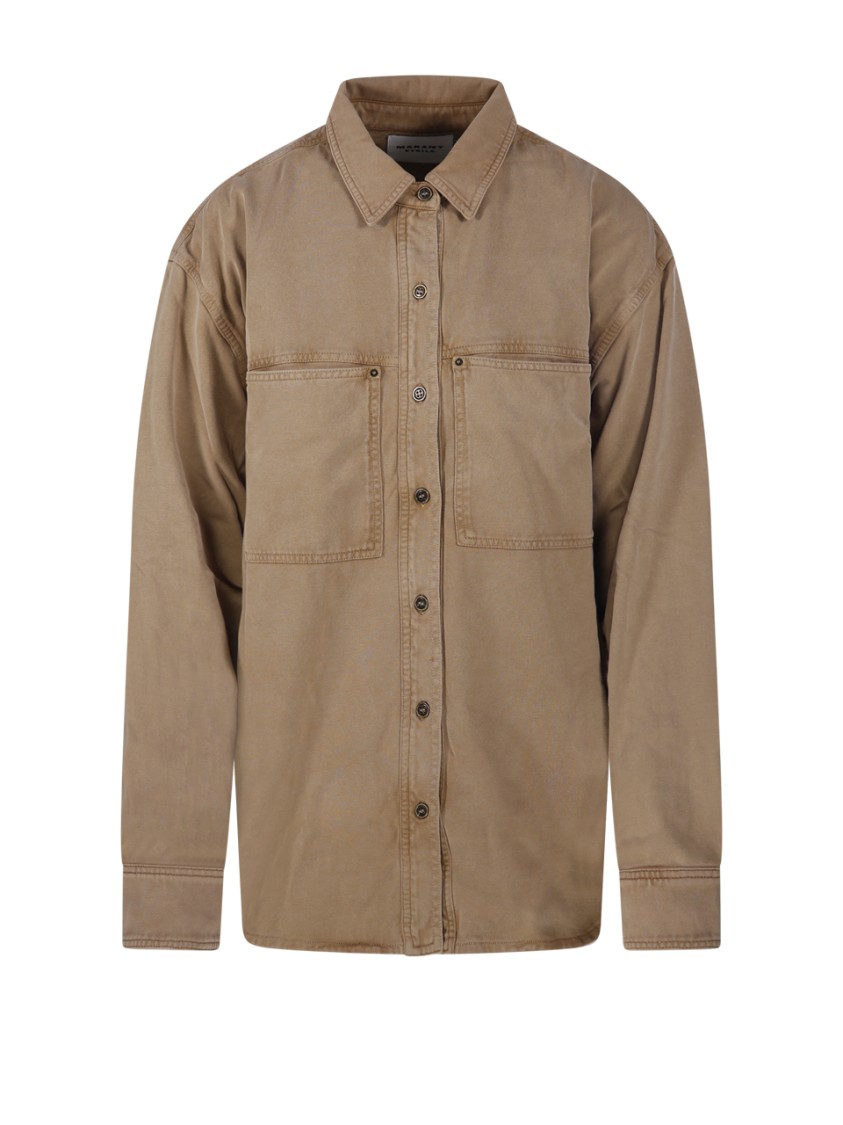 Isabel Marant Étoile Shirt Isabel Marant Etoile Woman Color Beige In Brown