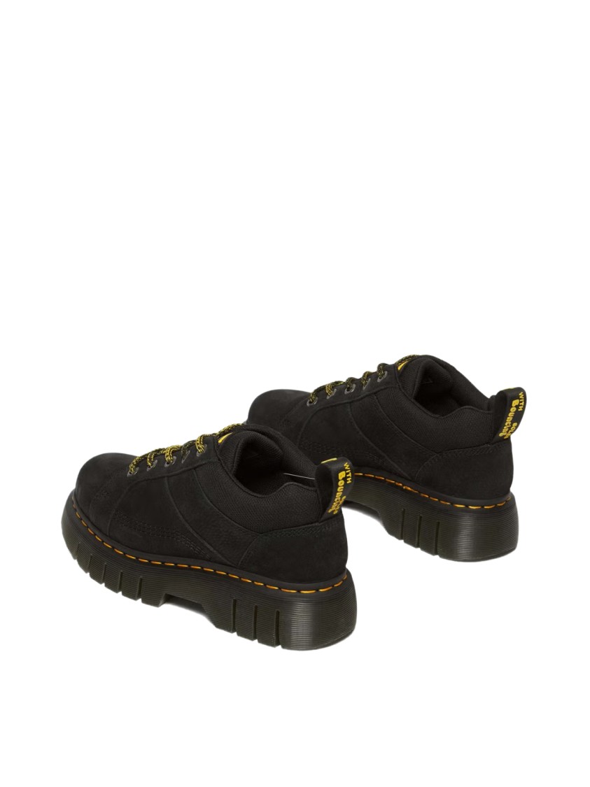 Dr. Martens' Dr. Martens Woodward Hiker Lo Zip 6-eye Shoes In Black