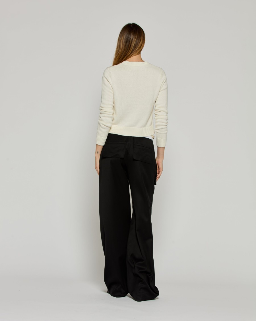 Serena Bute Inside Out Trouser - Black In Black