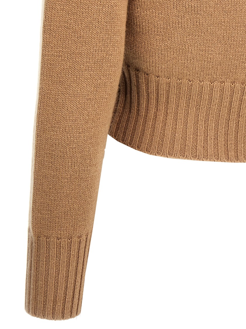 Max Mara Studio Women 'lella' Cardigan In Nude
