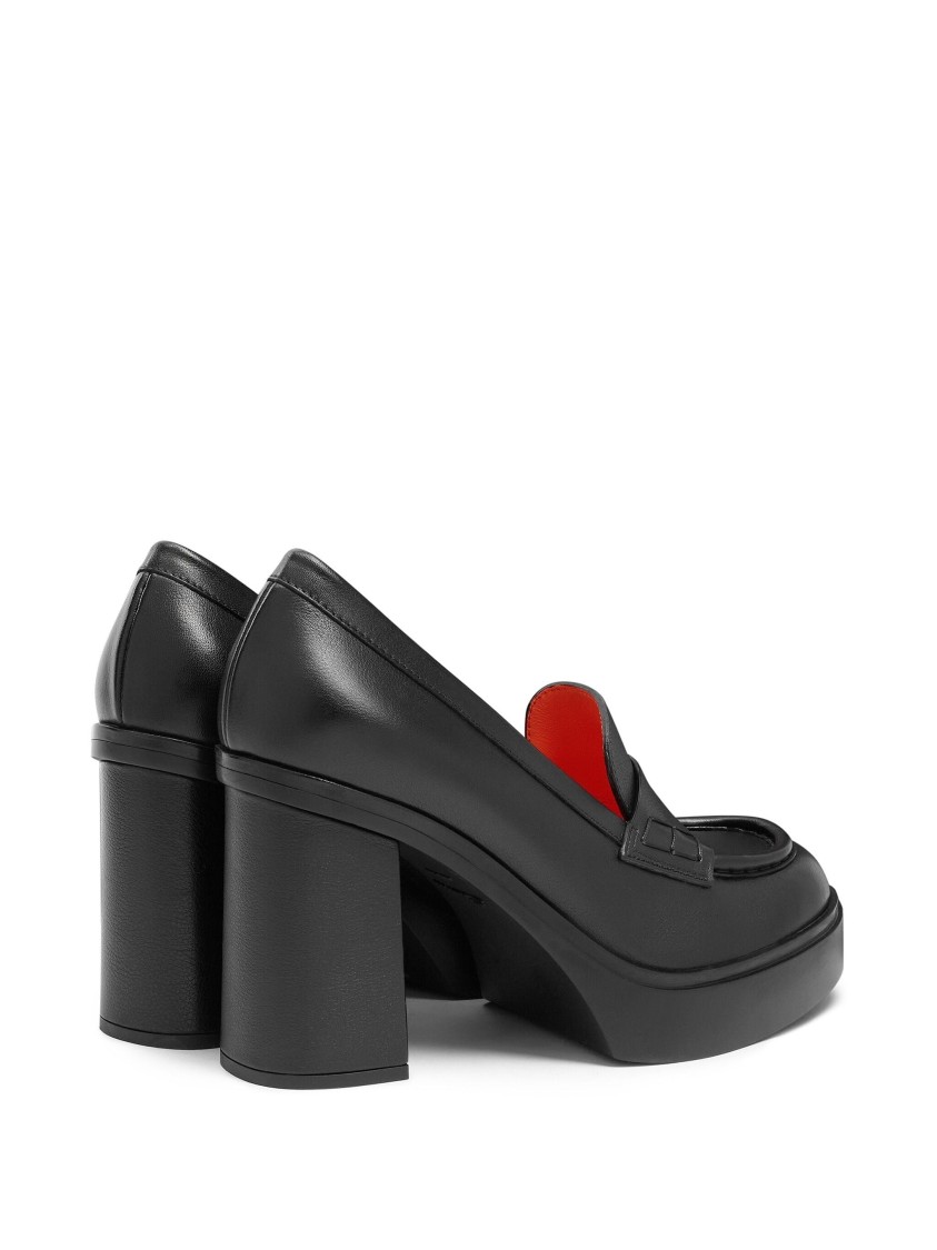 Santoni Closed-design High Heel Pumps In Black