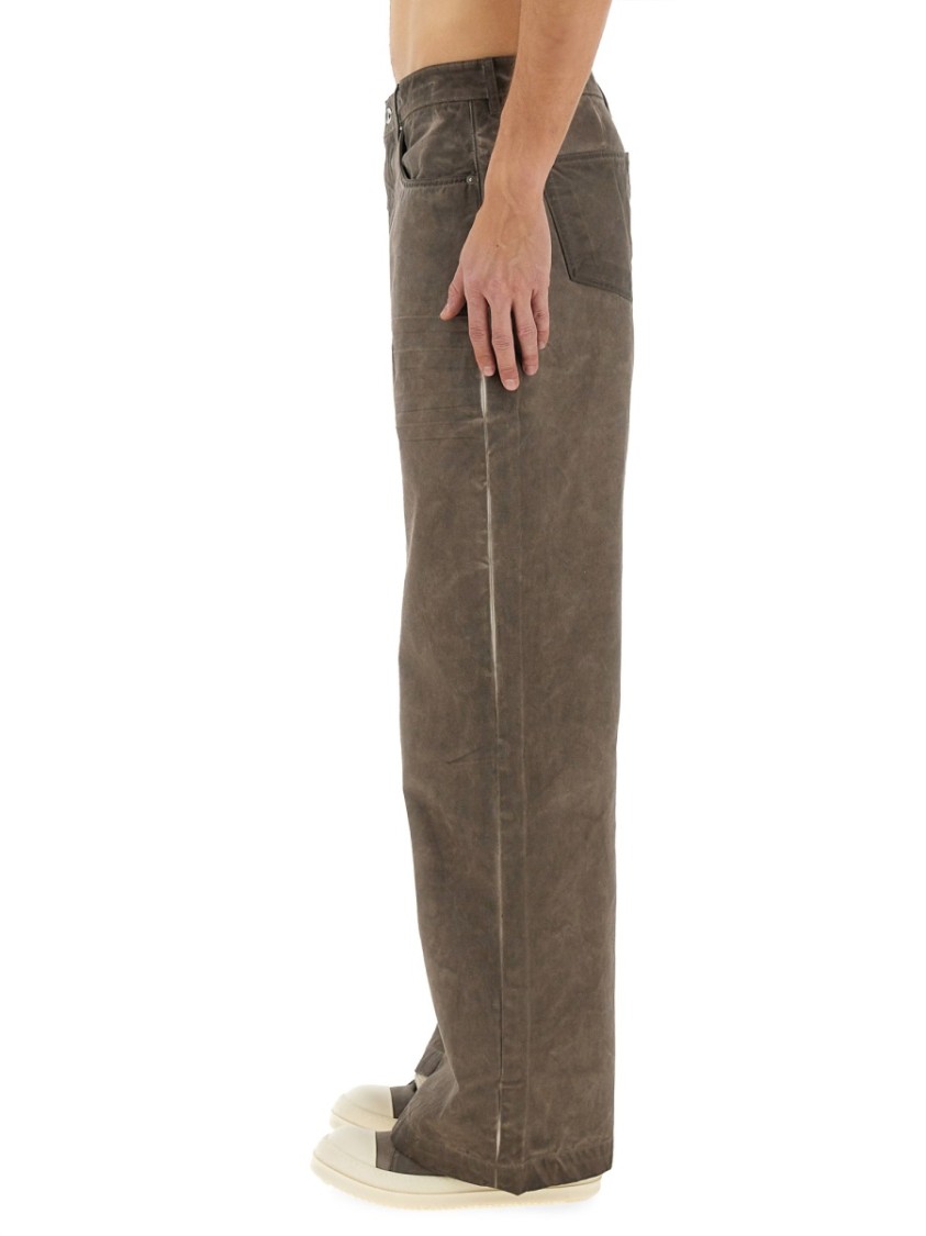 Shop Rick Owens Drkshdw Drkshdw By Rick Owens "geth" Jeans In Brown