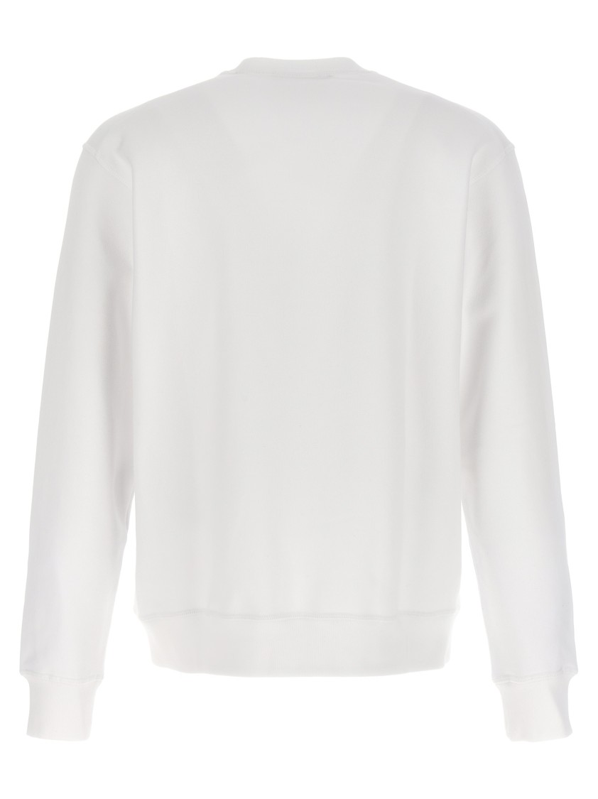 Dsquared2 Arcade Twins-print Sweatshirt In White