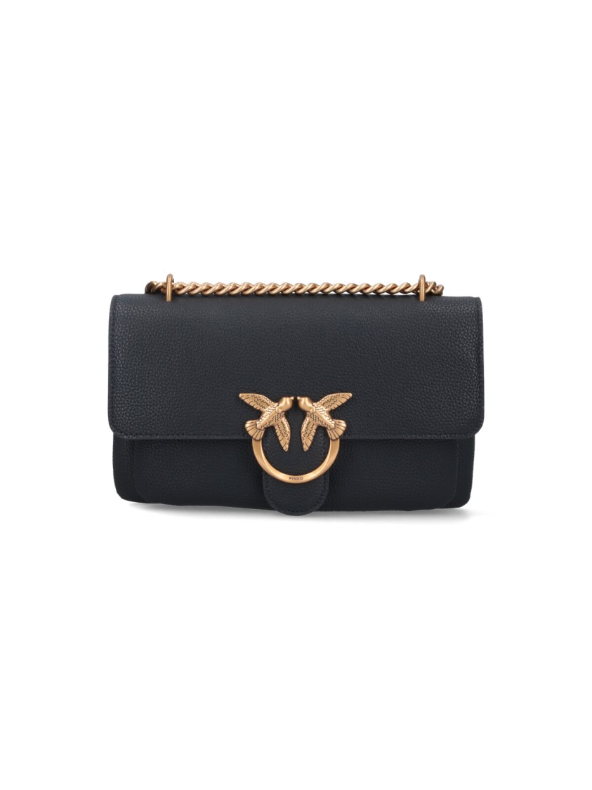 Pinko Love One Soft' Mini Bag  Black
