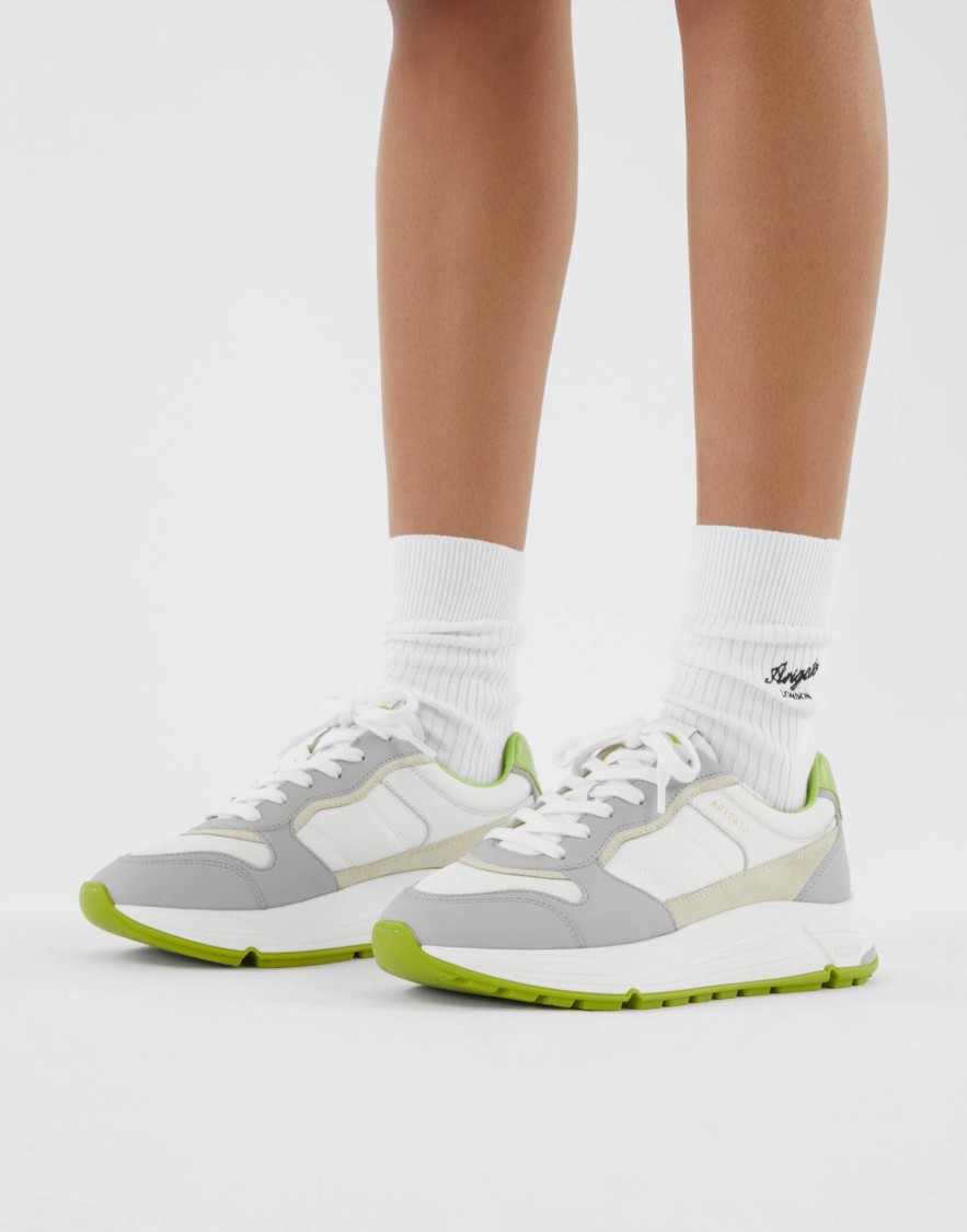 Axel Arigato Rush Low Top Sneakers In Gray