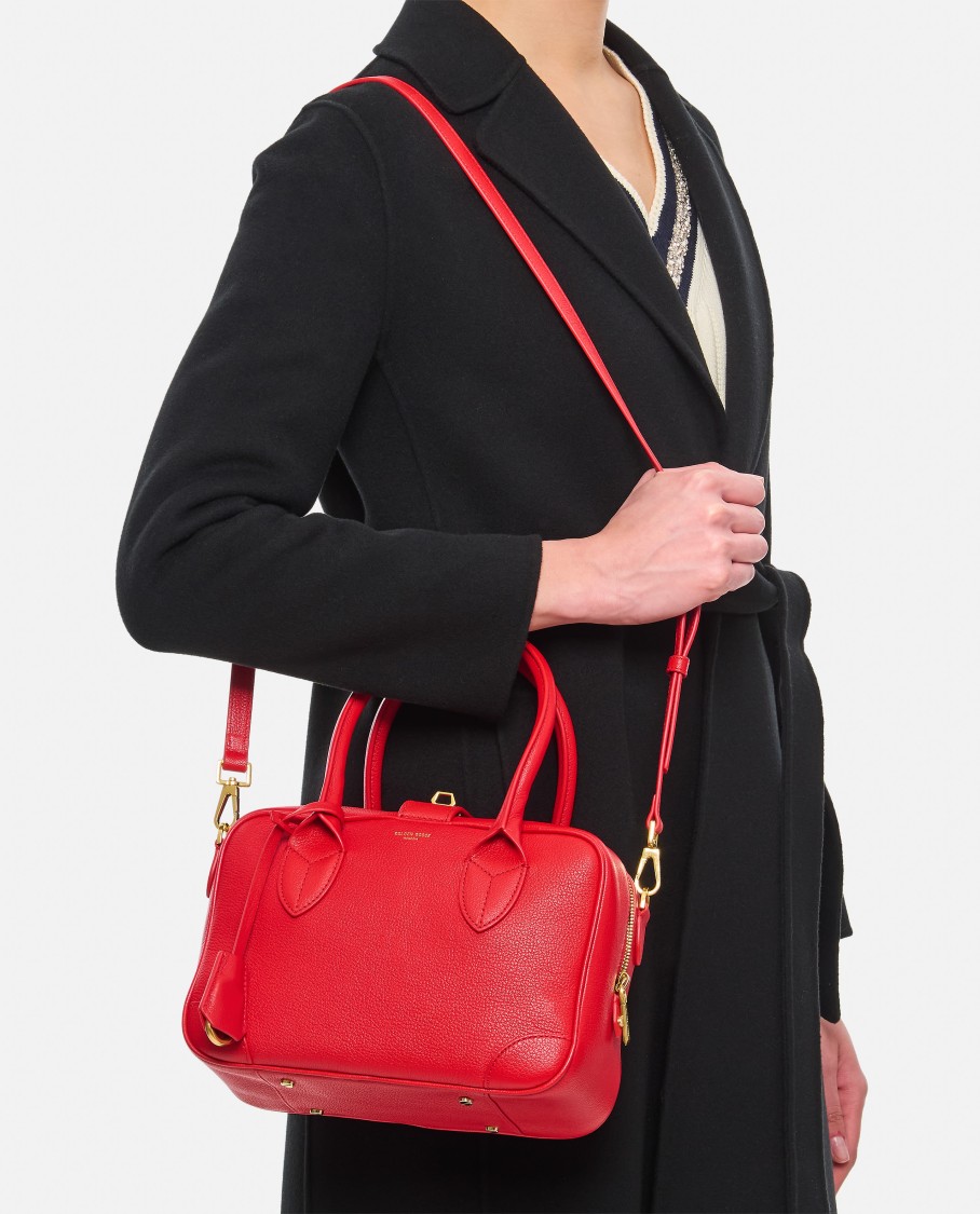 Golden Goose Deluxe Brand Logo Printed Zipped Tote Bag In