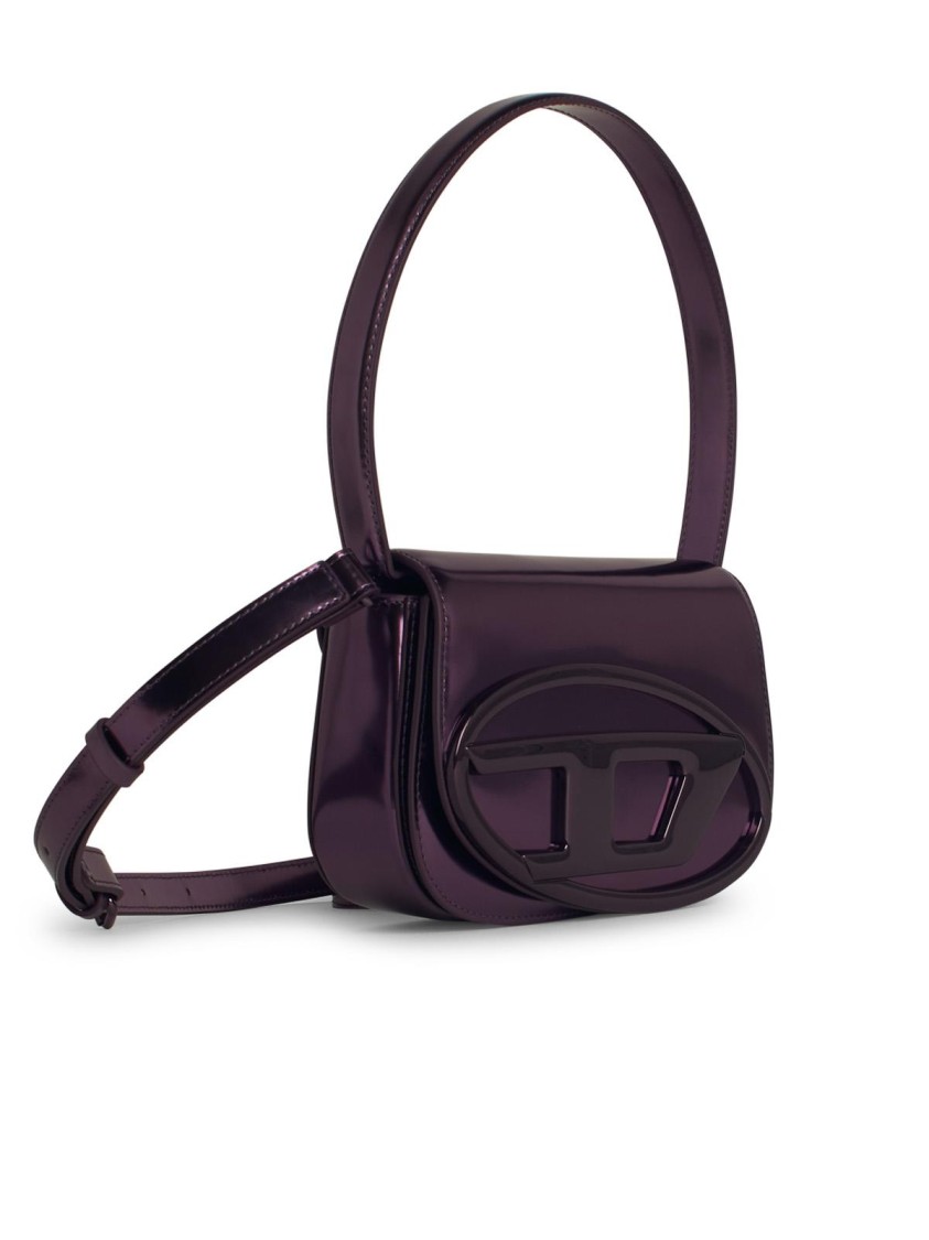 Shop Diesel '1dr' Purple Polyurethane Bag