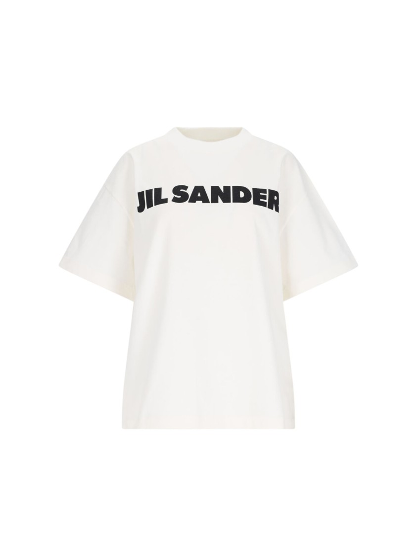 Jil Sander Relaxed-fit Cotton T-shirt With Bold Logo