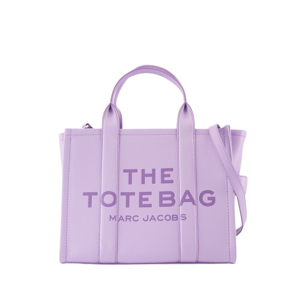 Marc Jacobs The Medium Tote - Leather - Purple In Purple