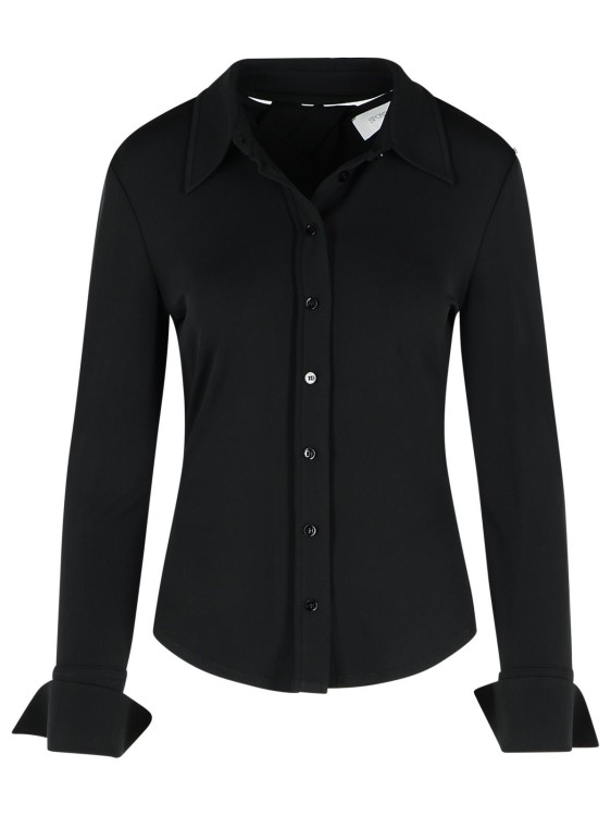 【送料&関税込】SportMax candido Black Viscose Polo Shirt Sportmax Candido' Black Viscose Polo Shirt | THE LIST
