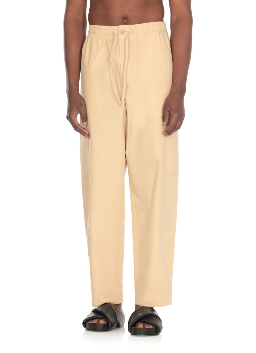 Kenzo Straight Leg Cargo Trousers Pockets