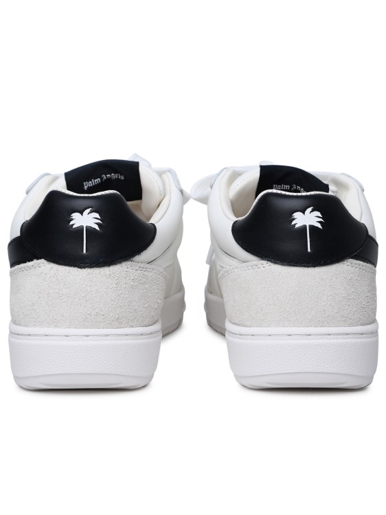 Palm Angels Palm Beach University' White Leather | THE LIST