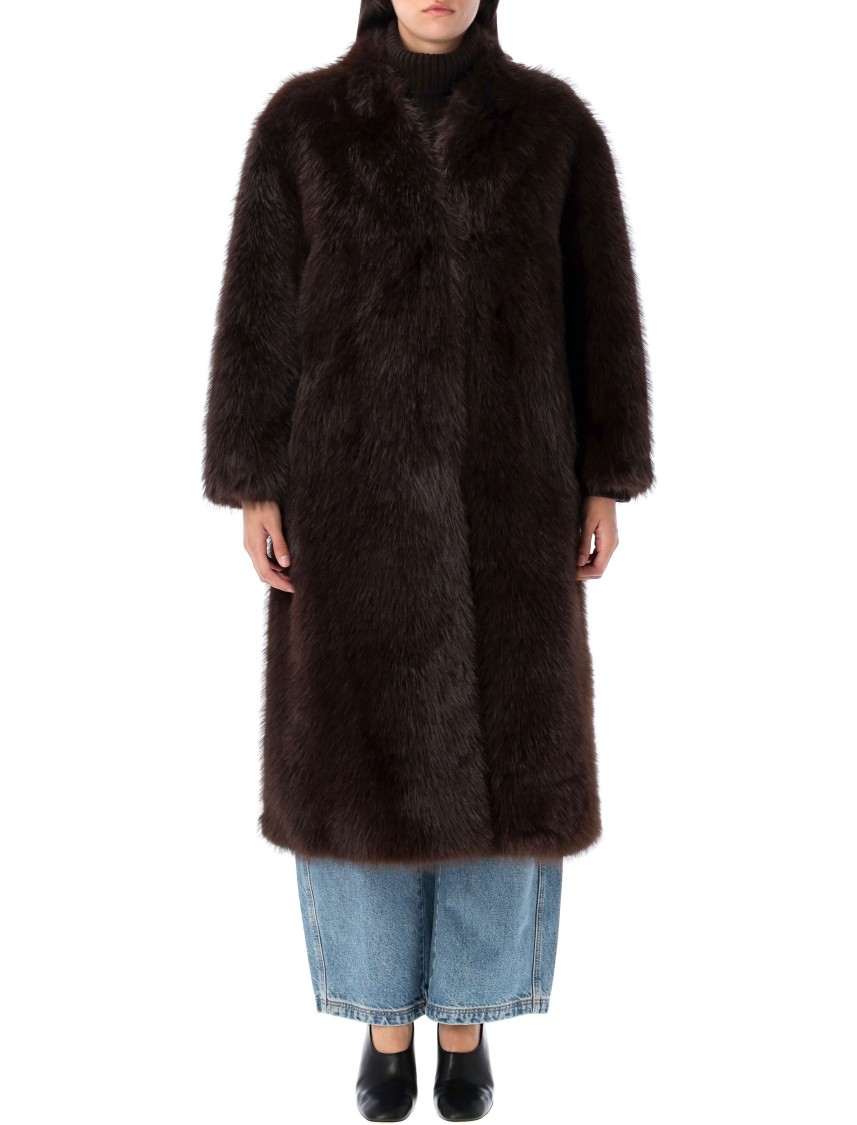 Sword 6.6.44 S.w.o.r.d 6.6.44 Coat Eco Fox In Brown