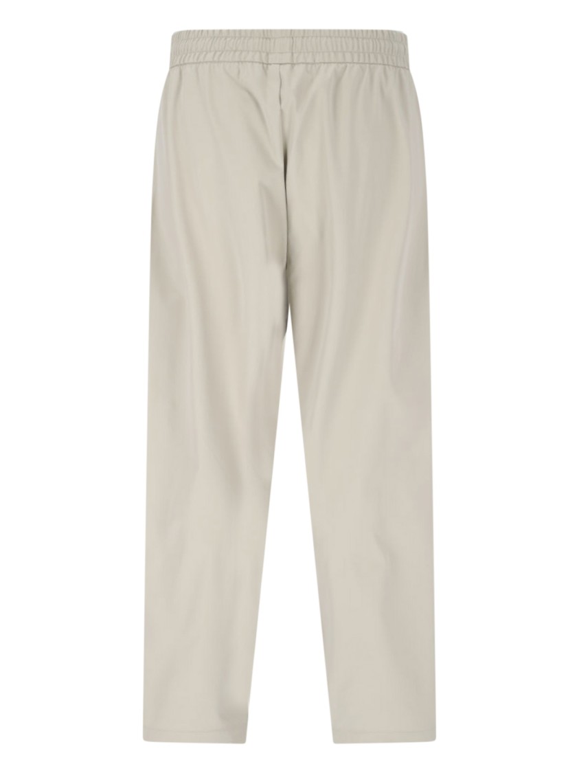 Fear Of God Beige Athletic Pants With Logo And Zip Detail