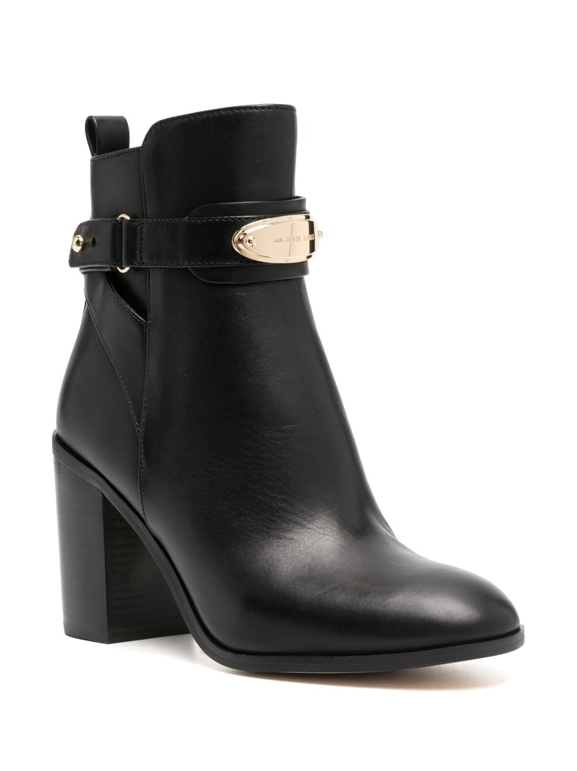 Michael Kors Darcy Heeled Bootie In Black