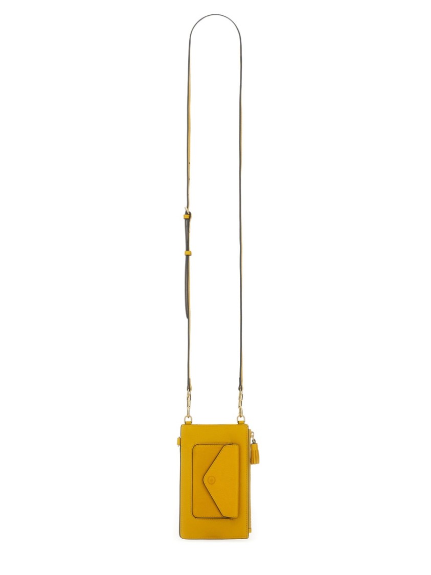 Shop Anya Hindmarch Phone Bag With Playful Monkey Design