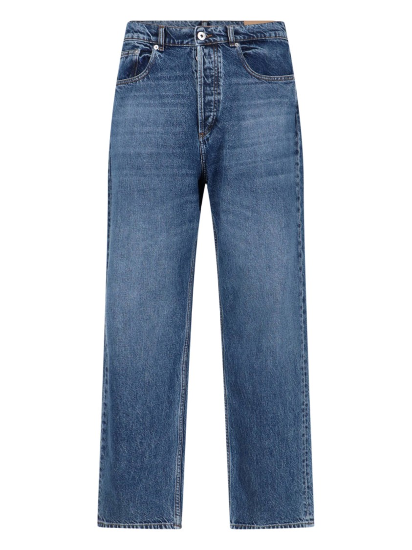Jw Anderson J. W. Anderson Straight Jeans – Blue In Blue