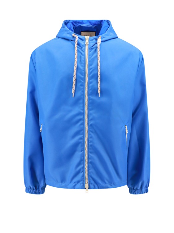 Gucci Nylon Jacket With Web And 1921 Details Casual Jacket