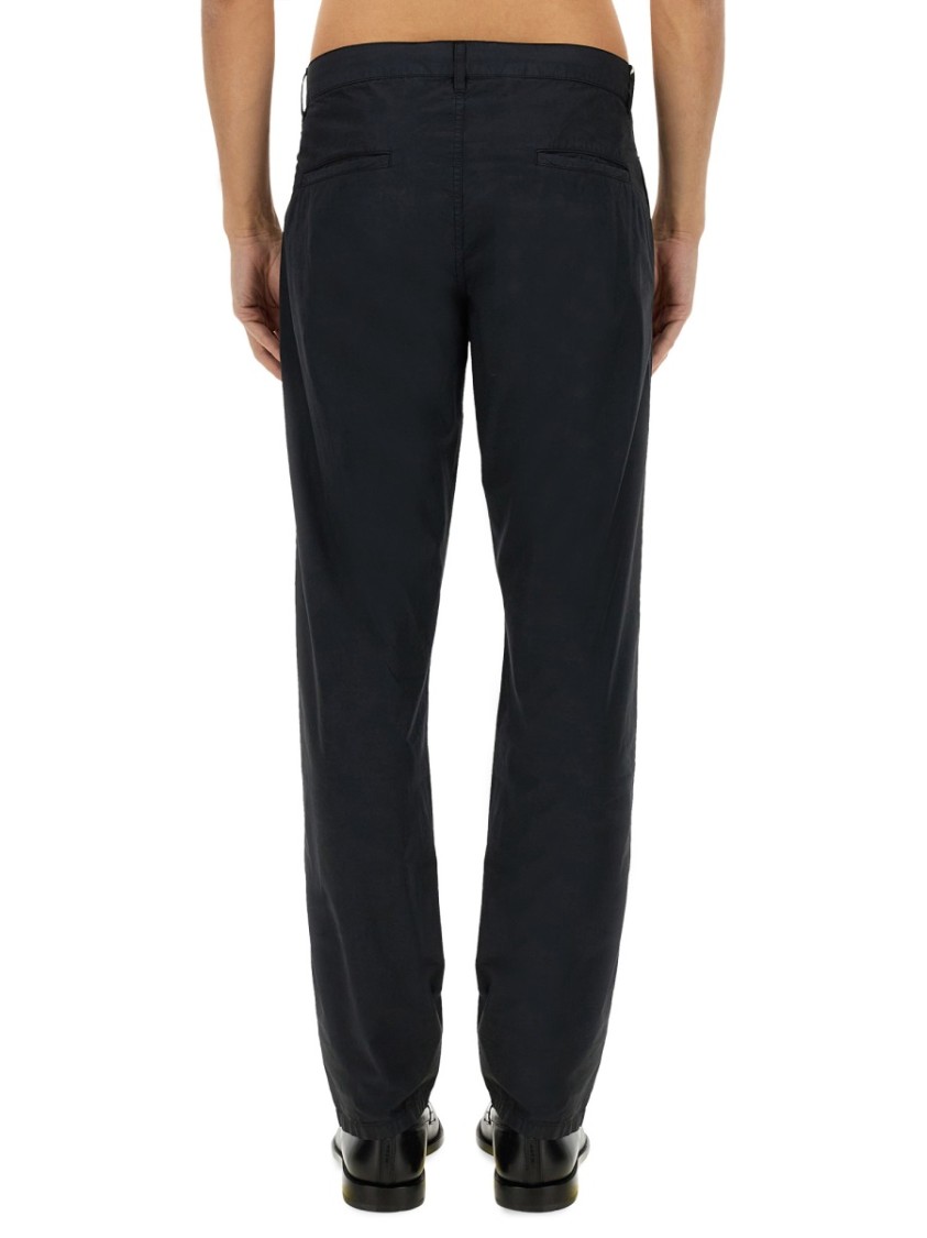 Aspesi Trousers With Functional Pockets And Belt Loops