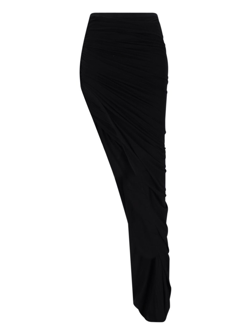 Rick Owens Drkshdw Soft Edfu Maxi Skirt