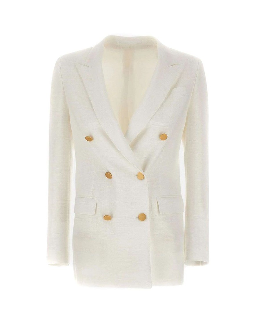 Tagliatore Parigi Wool-blend Double-breasted Blazer