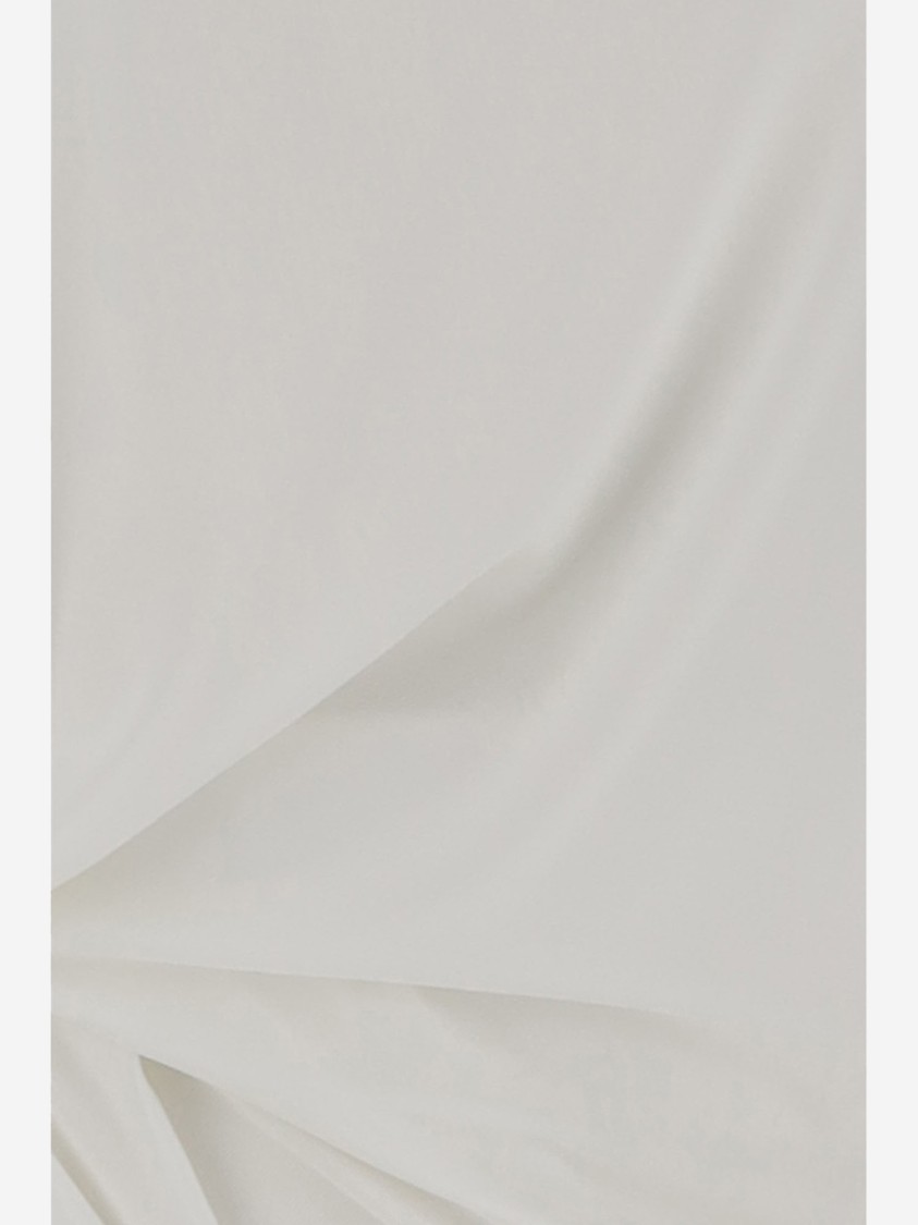 Jacquemus Le Haut Peplo White Top With Square Neck And Cut-out On The Side In Viscose Blend Woman In Grey