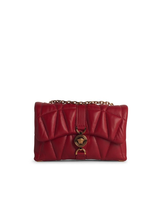 【送料&関税込】Versace cleio Small Red Leather Crossbody Ba Versace 'Cleio' Small Red Leather Crossbody Bag Shoulder Bag