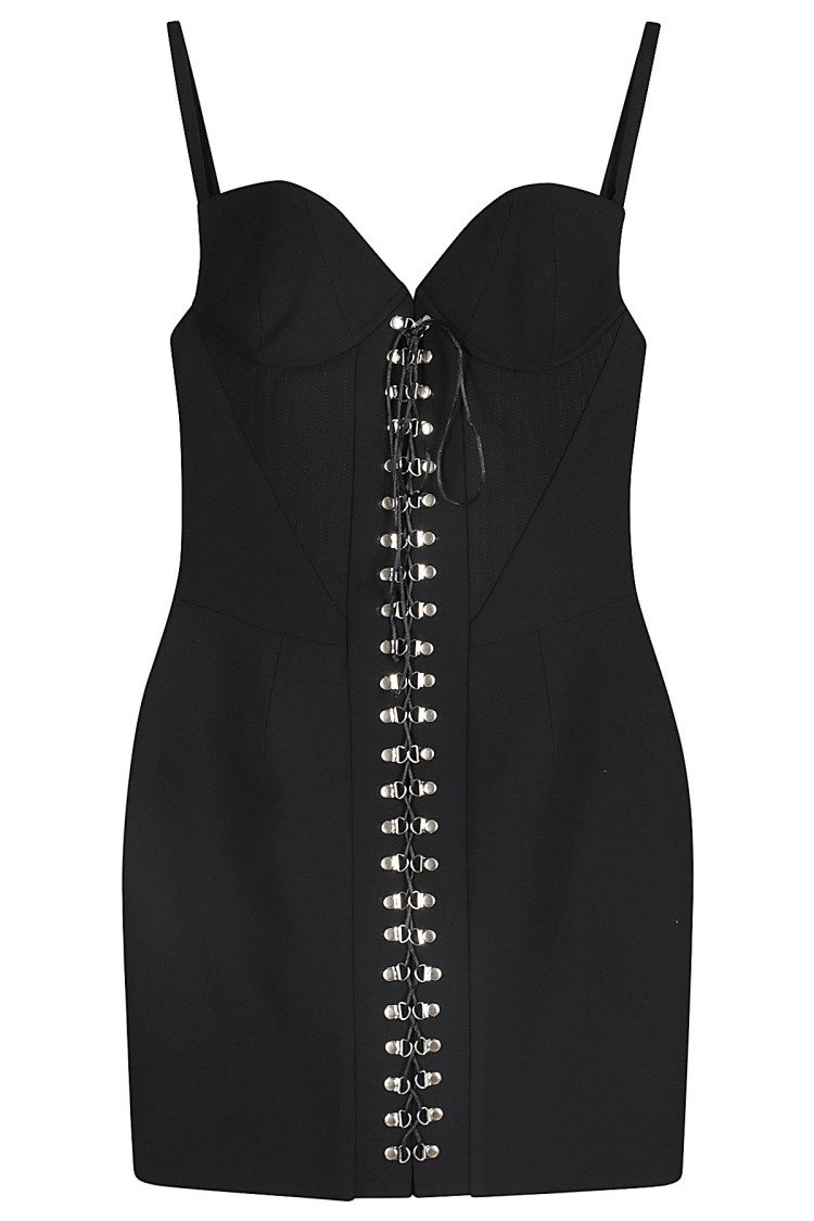 The New Arrivals By Ilkyaz Ozel Lya In Chez Castel Dress In Black