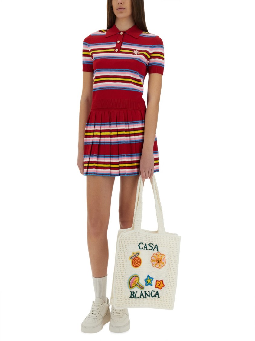 Casablanca Multicolor Flared Skirt