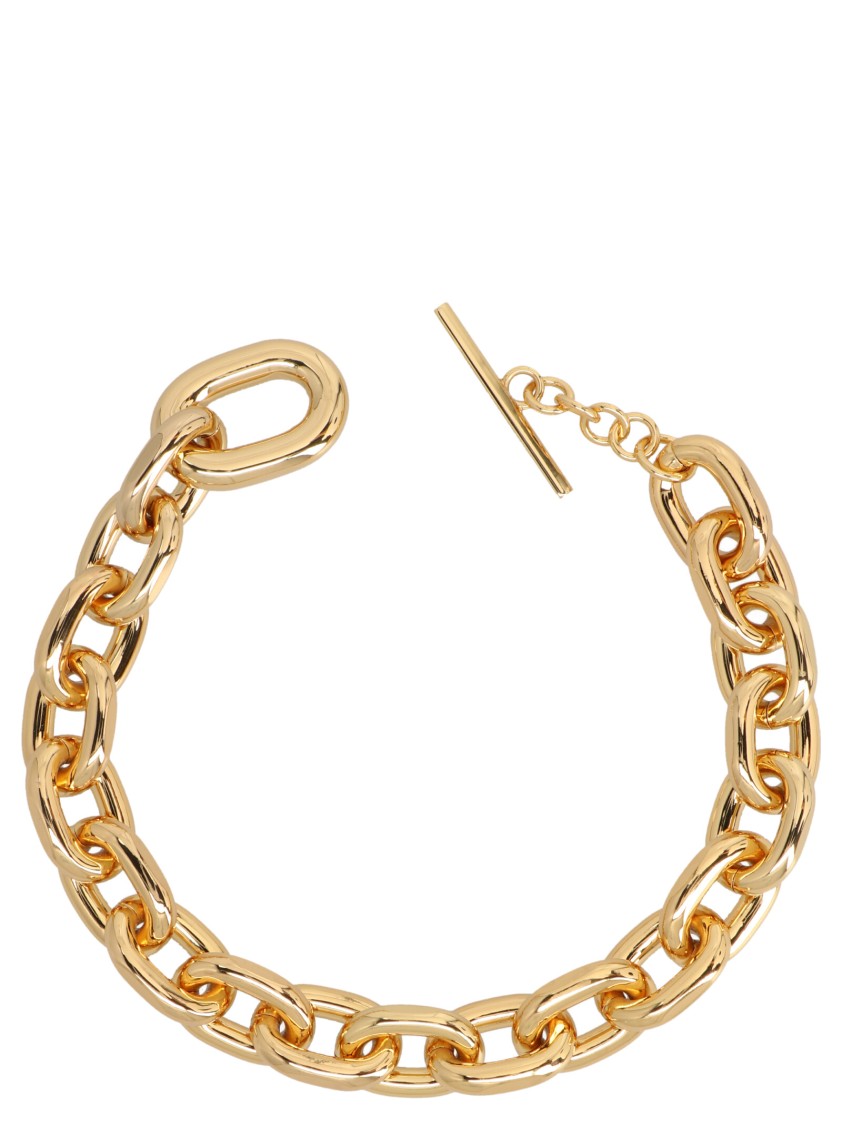 Rabanne Paco 'xl Link Neck' Bracelet In Gold