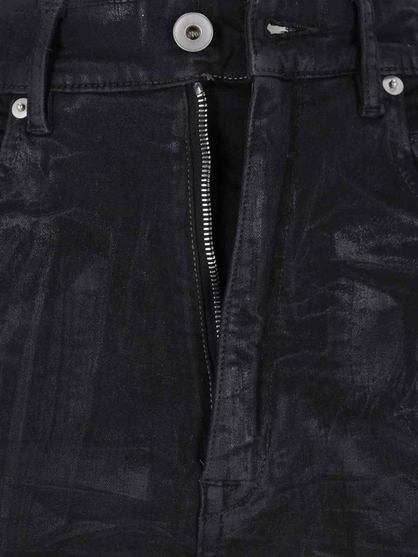 Rick Owens Drkshdw Drkshdw By Rick Owens "bolan" Bootcut Jeans – Black In Black