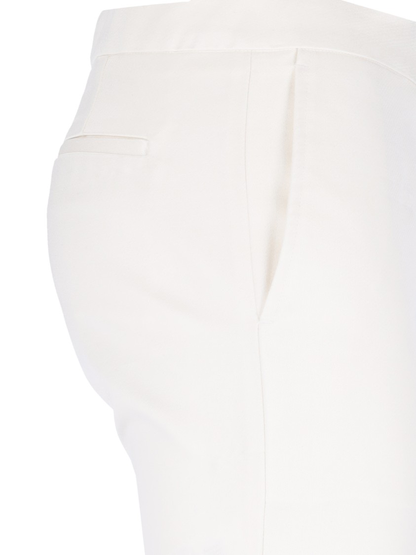 Sa Su Phi Slim-fit Trousers In White