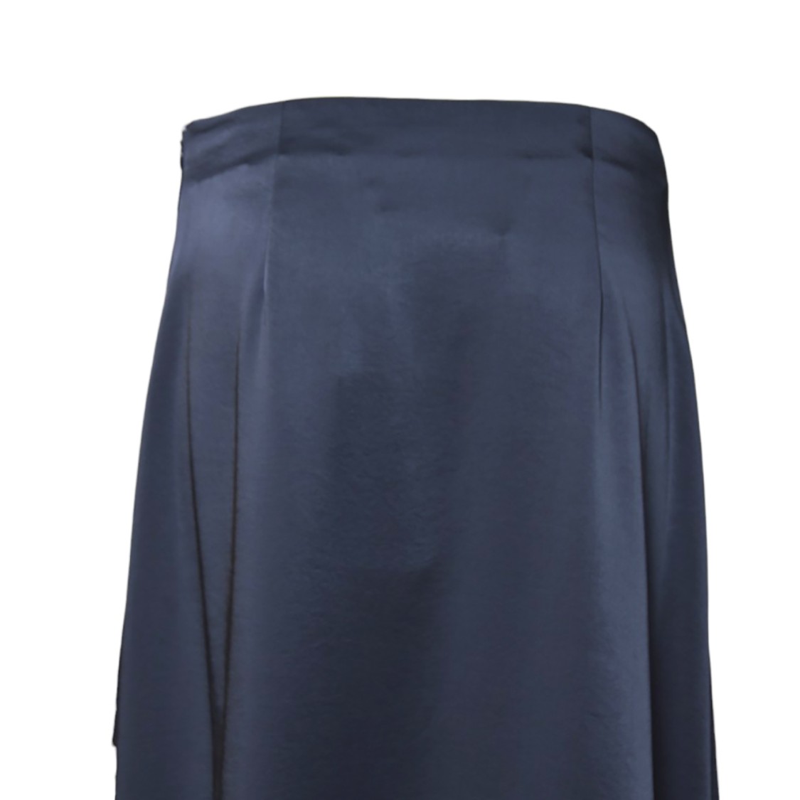 Max Mara Black Maxi Skirt With High Waist In Blue