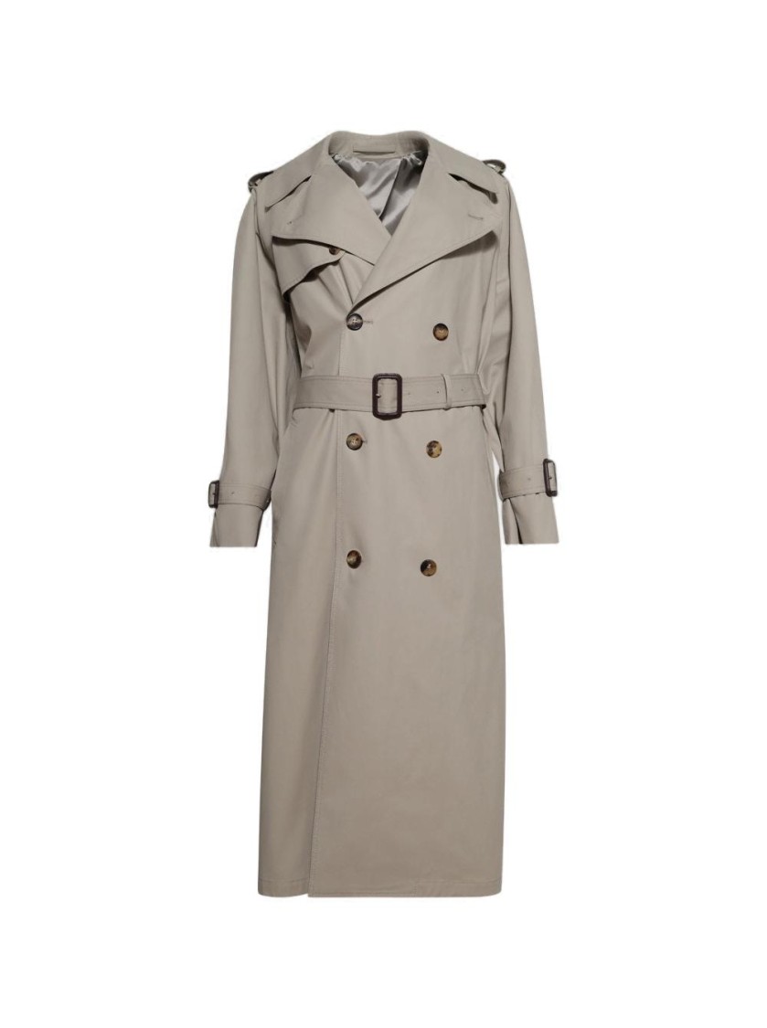Wardrobe.nyc Double-breasted Belted Trench Coat