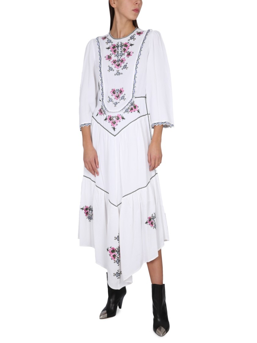 Shop Isabel Marant Sonia Dress In White