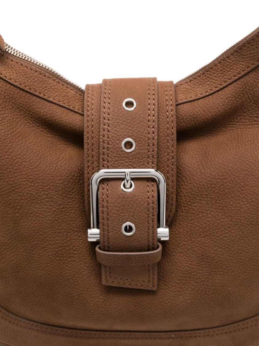 Osoi Mid Hobo Brocle In Brown