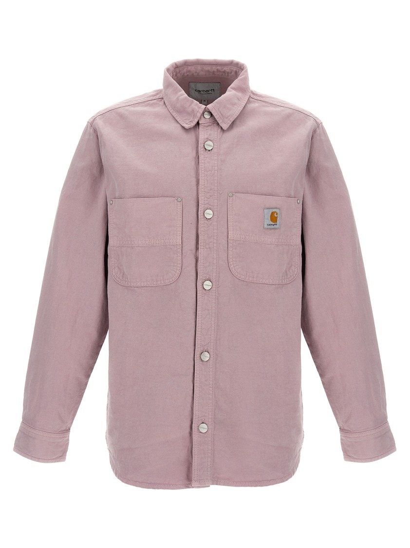 Carhartt Chore Coat With Chest And Front Pockets In Purple