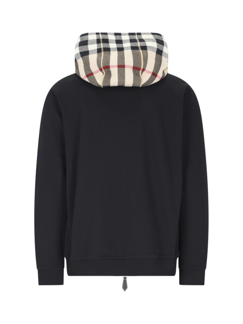 Burberry Samuel Hoodie In Black