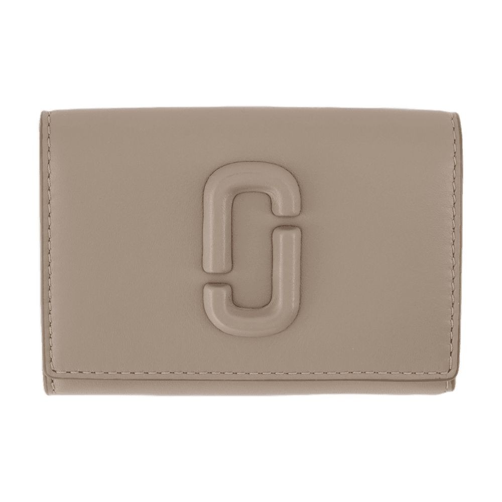 Marc Jacobs The Trifold Wallet In Grey