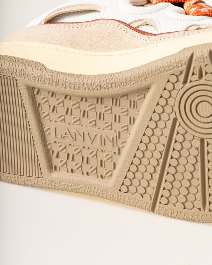 Lanvin The Curb Sneaker In Neutral