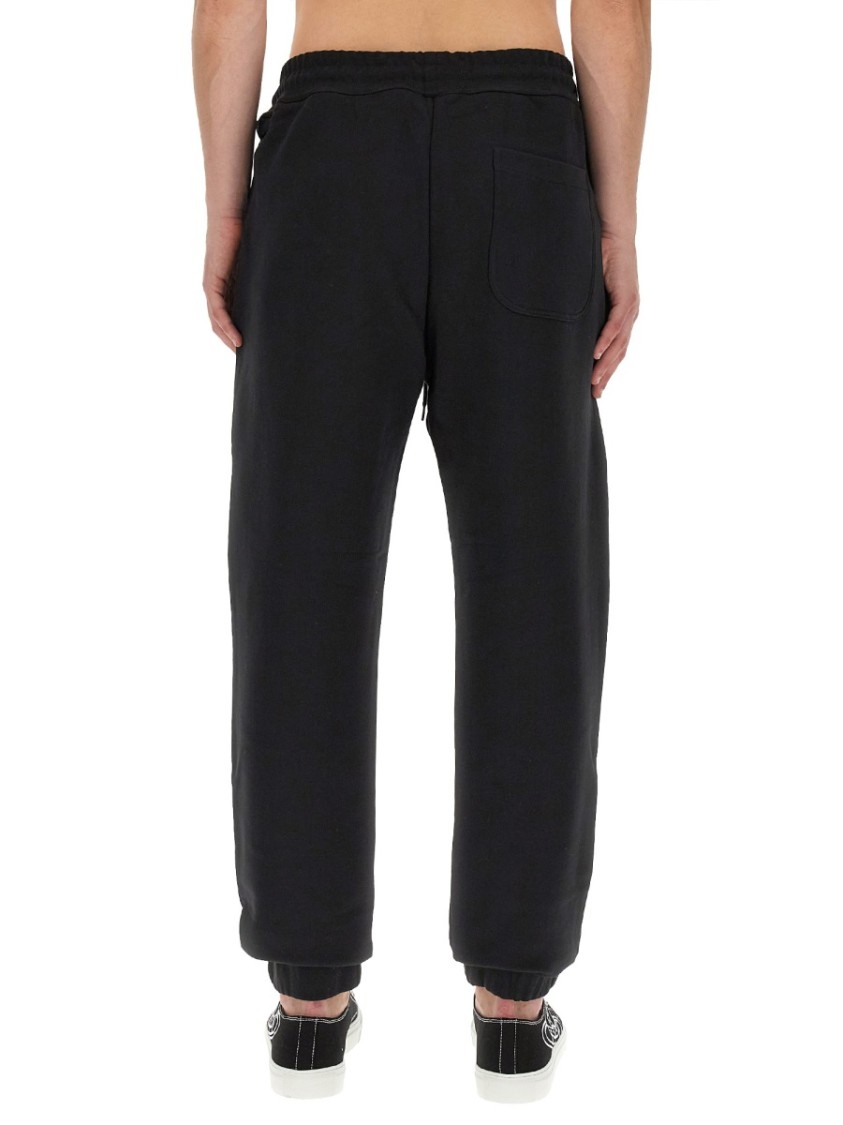 Vivienne Westwood Black Jogging Pants With Elastic Waistband In Black